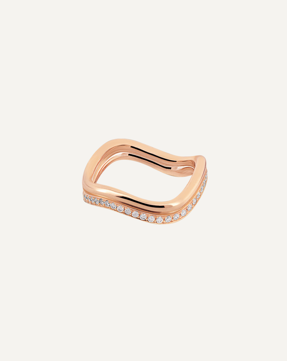 18k pink gold
