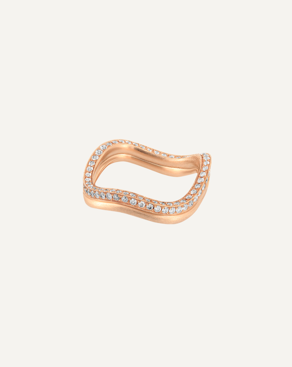 18k pink gold