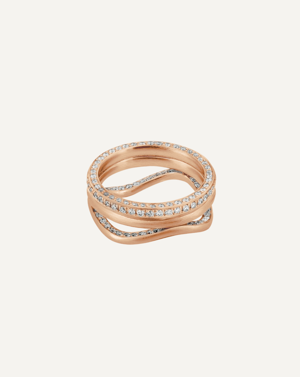 18k pink gold