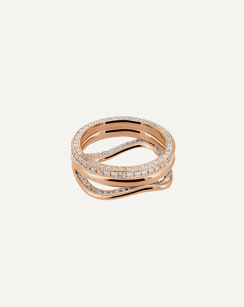 18k pink gold