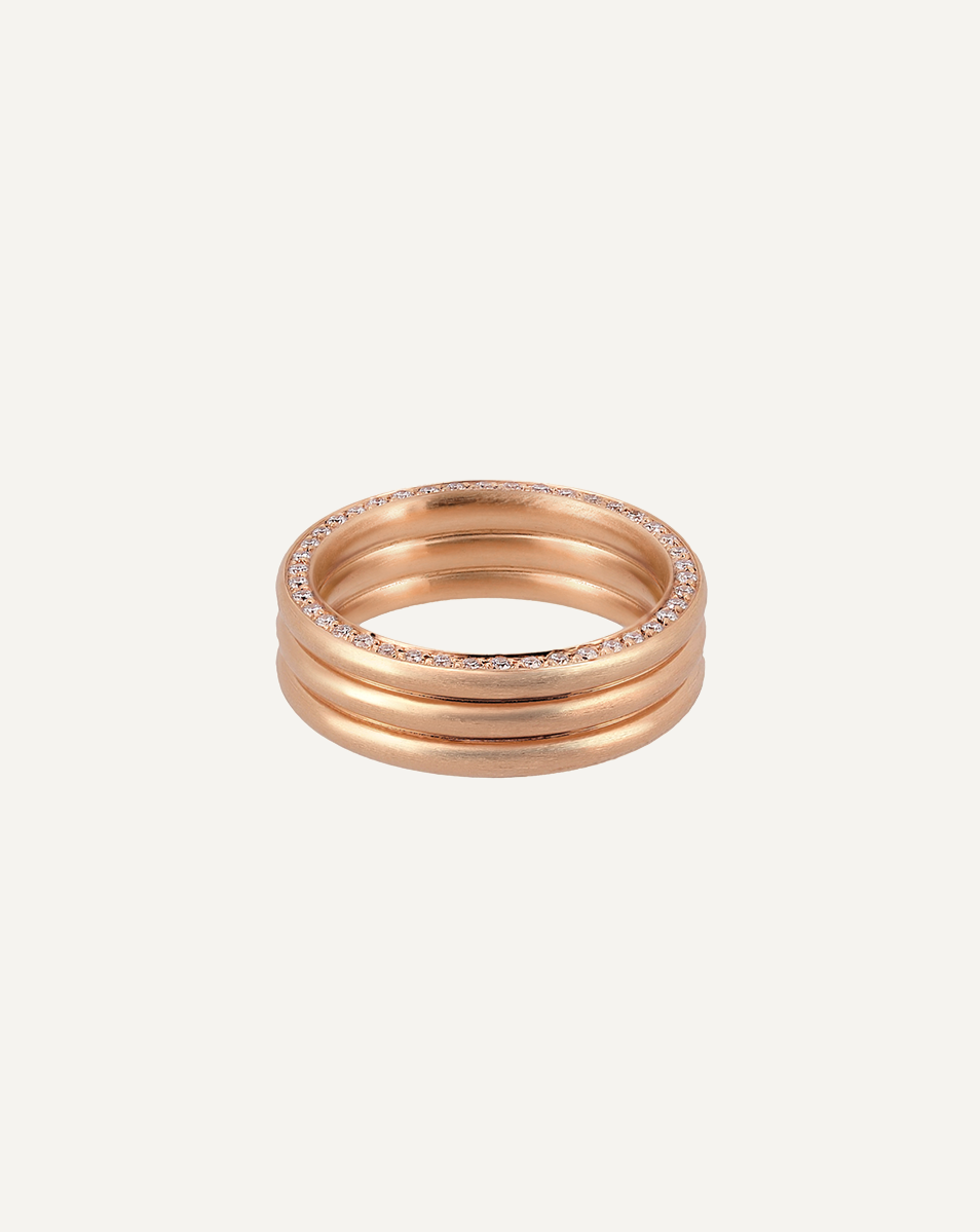 18k pink gold