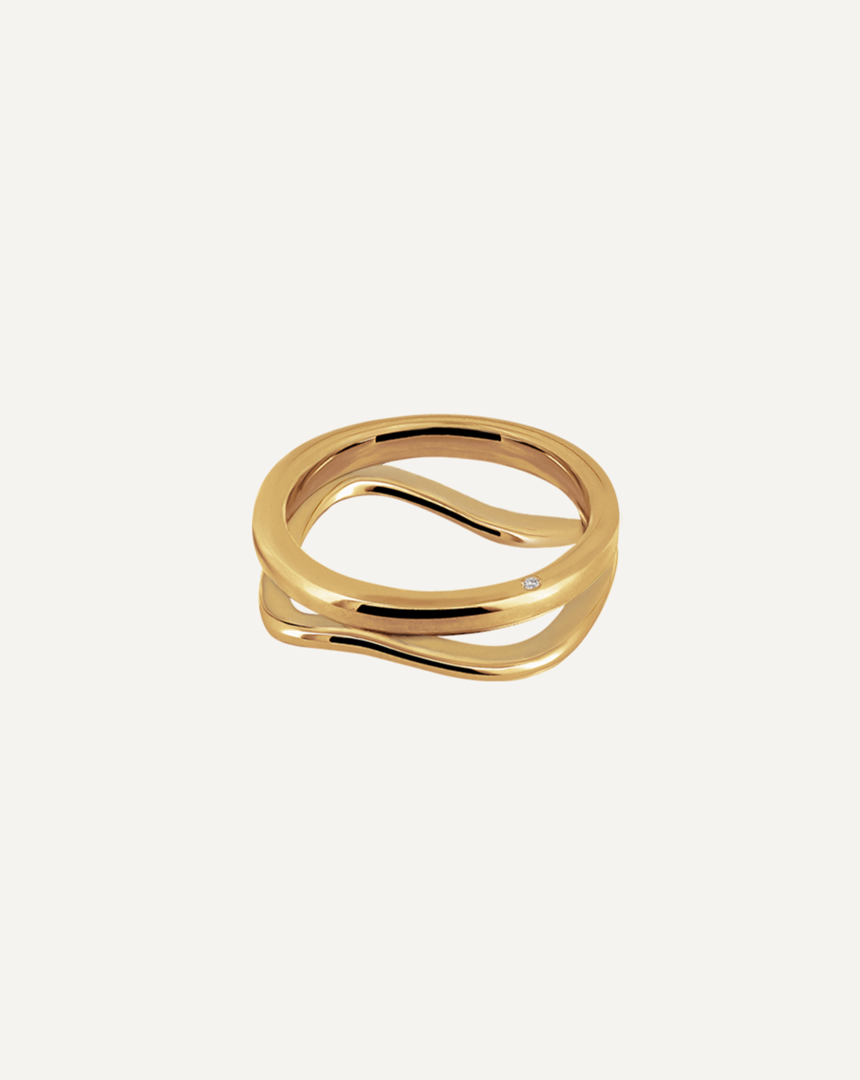 18K yellow gold