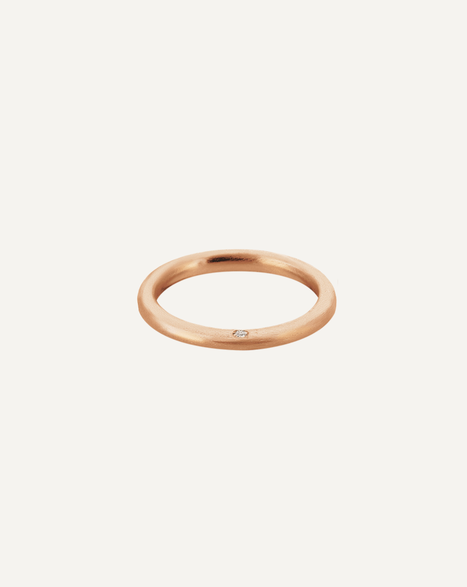 18K pink gold