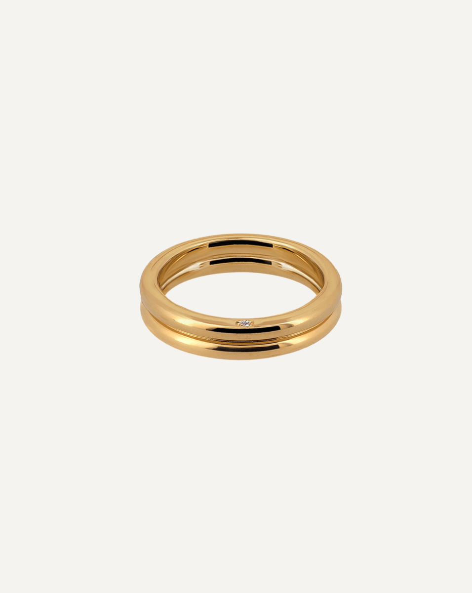 18K yellow gold