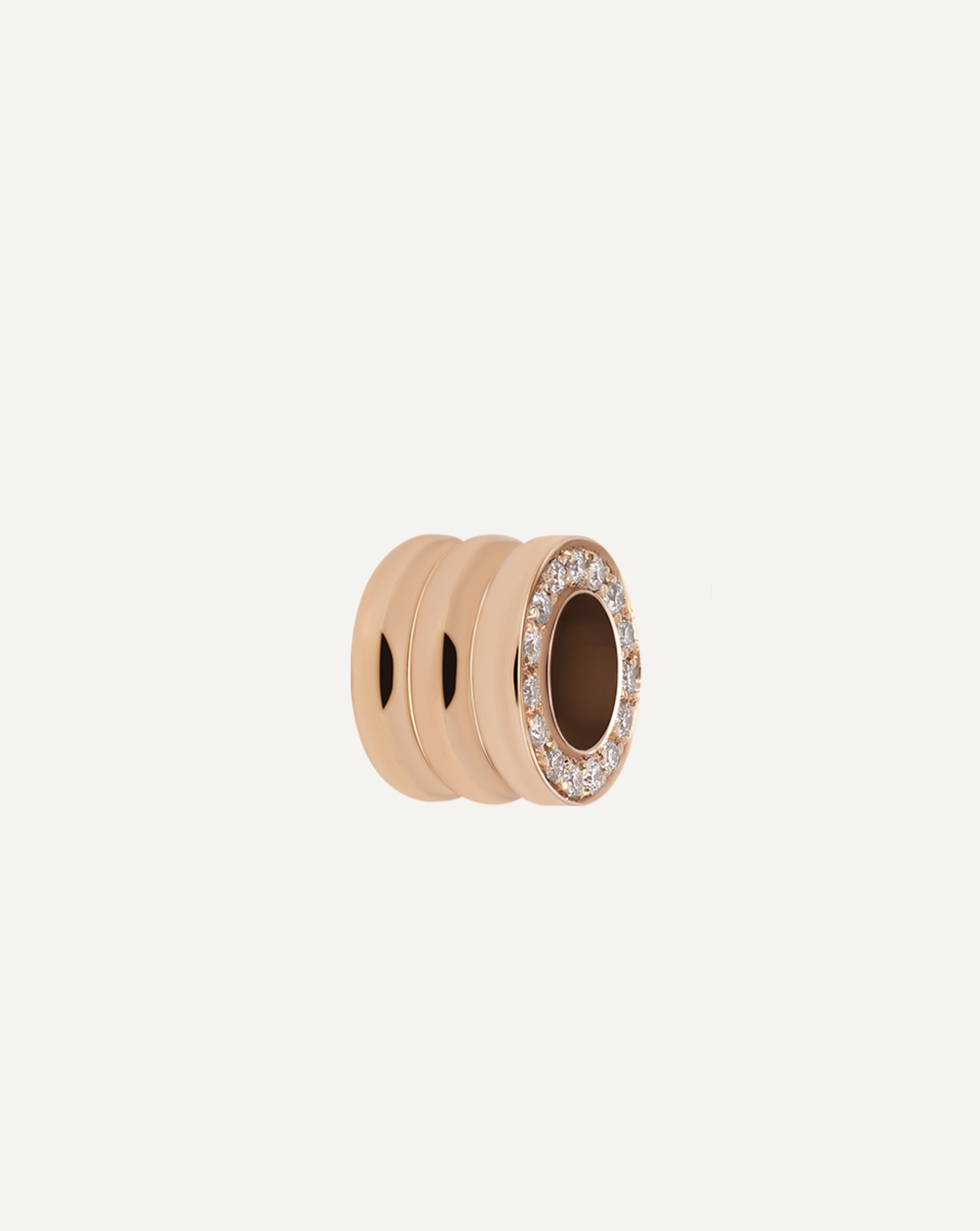 18K pink gold