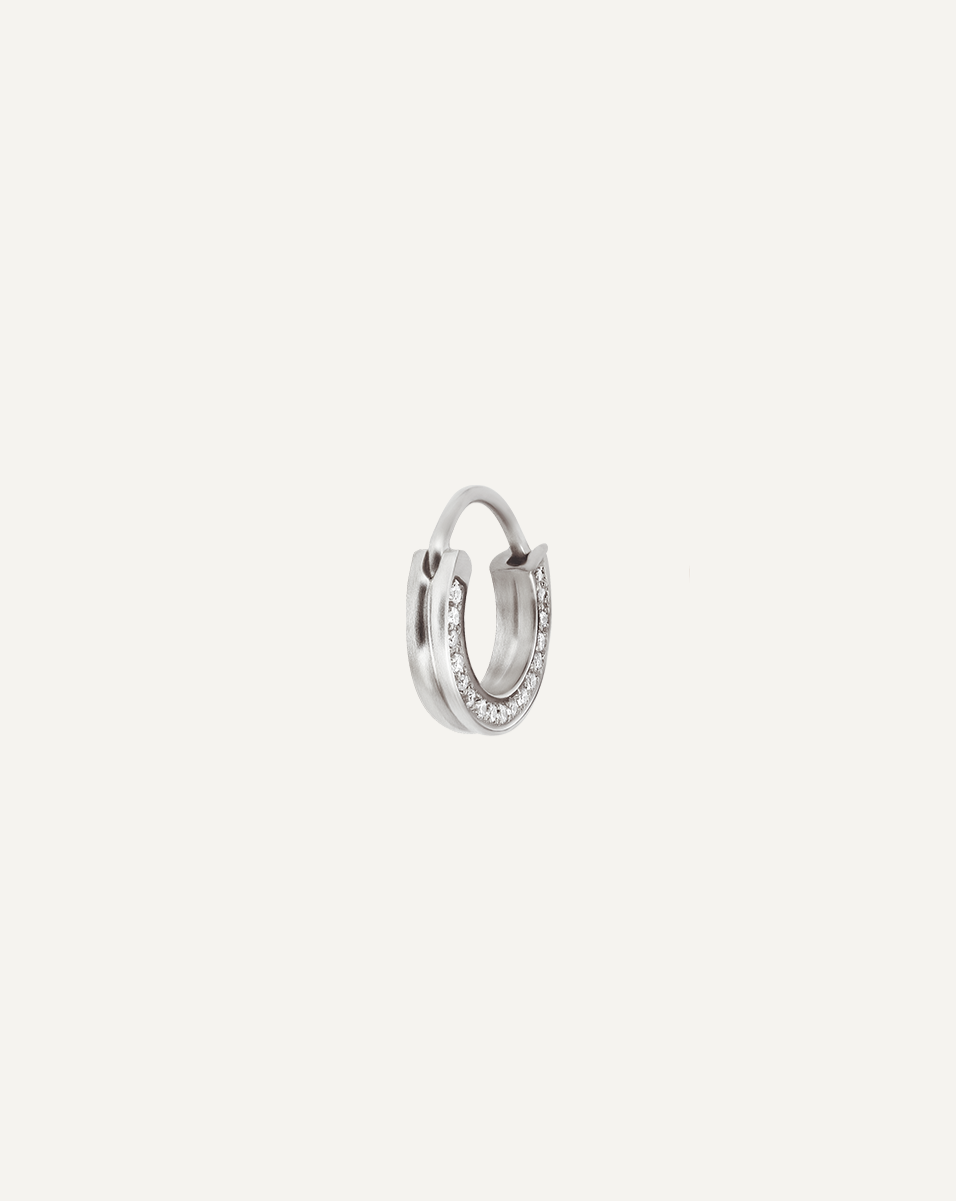 18K white gold