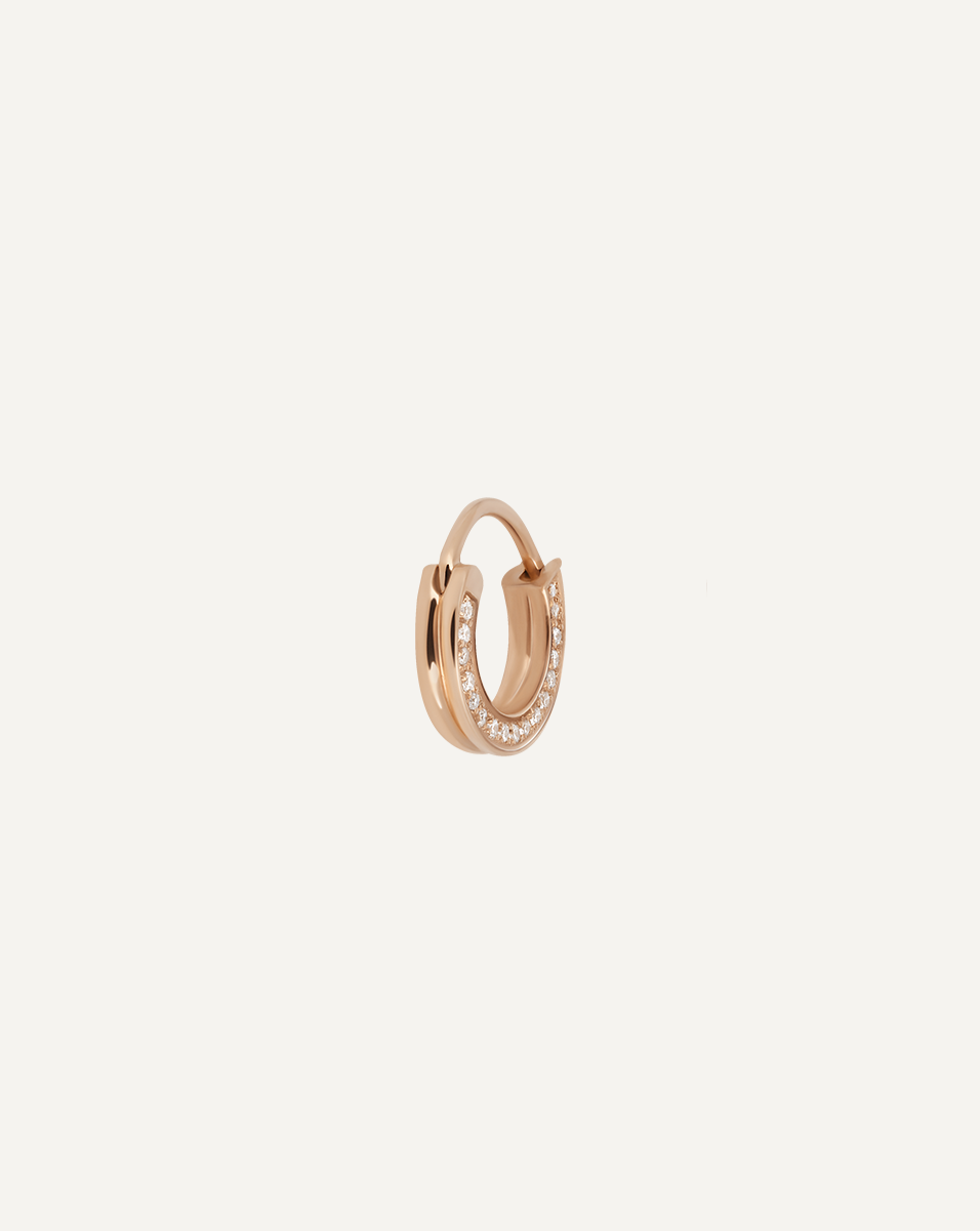 18K pink gold
