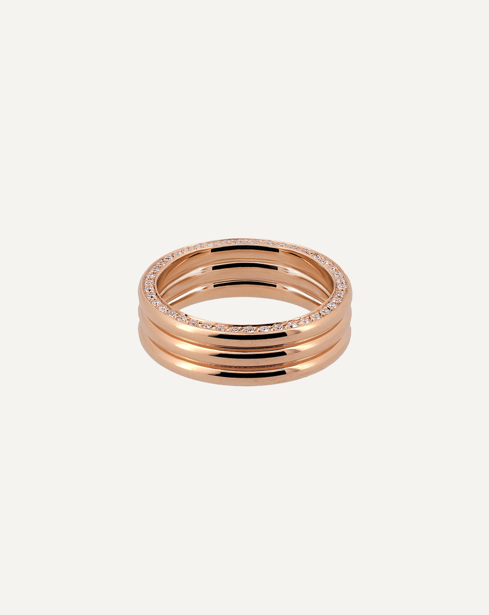 18k pink gold