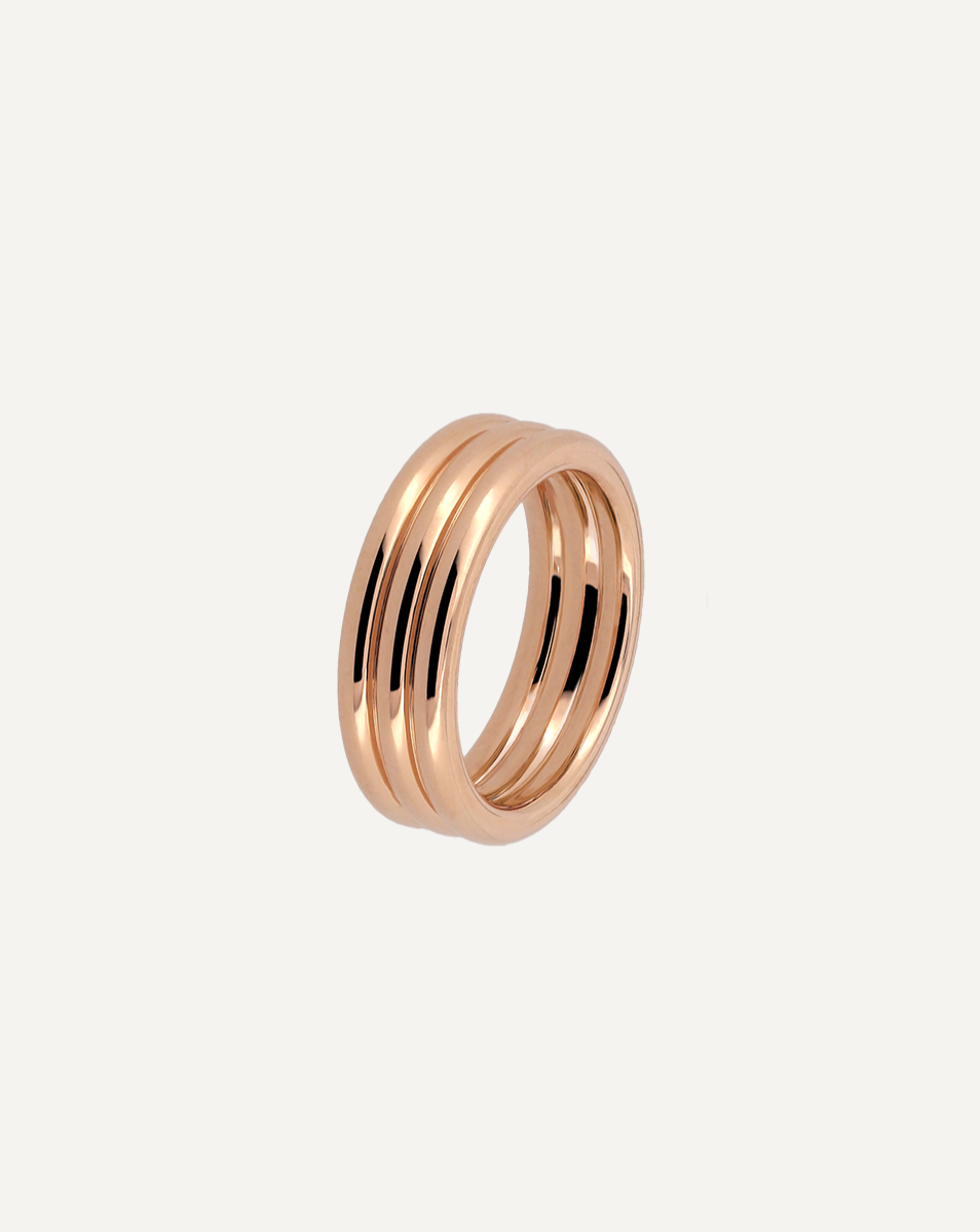 18k pink gold