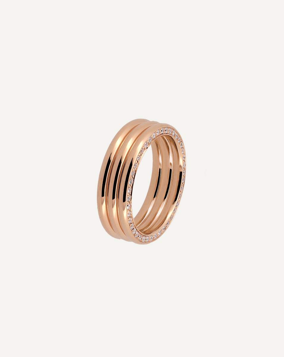 18k pink gold
